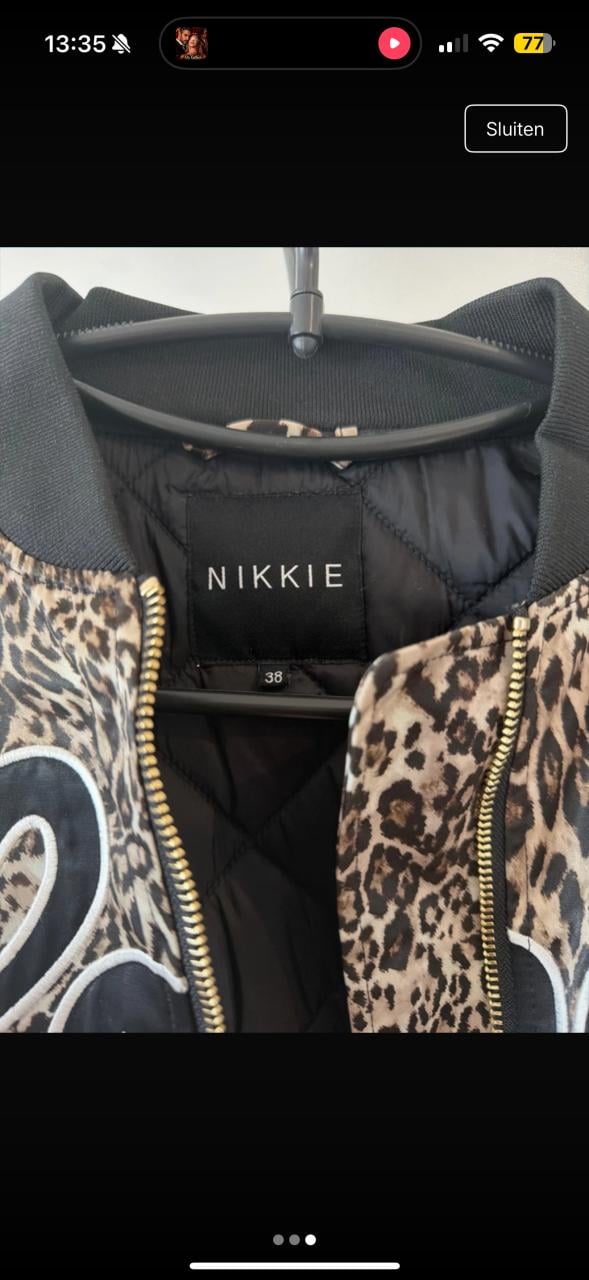 NIKKIE bomberjack maat 38