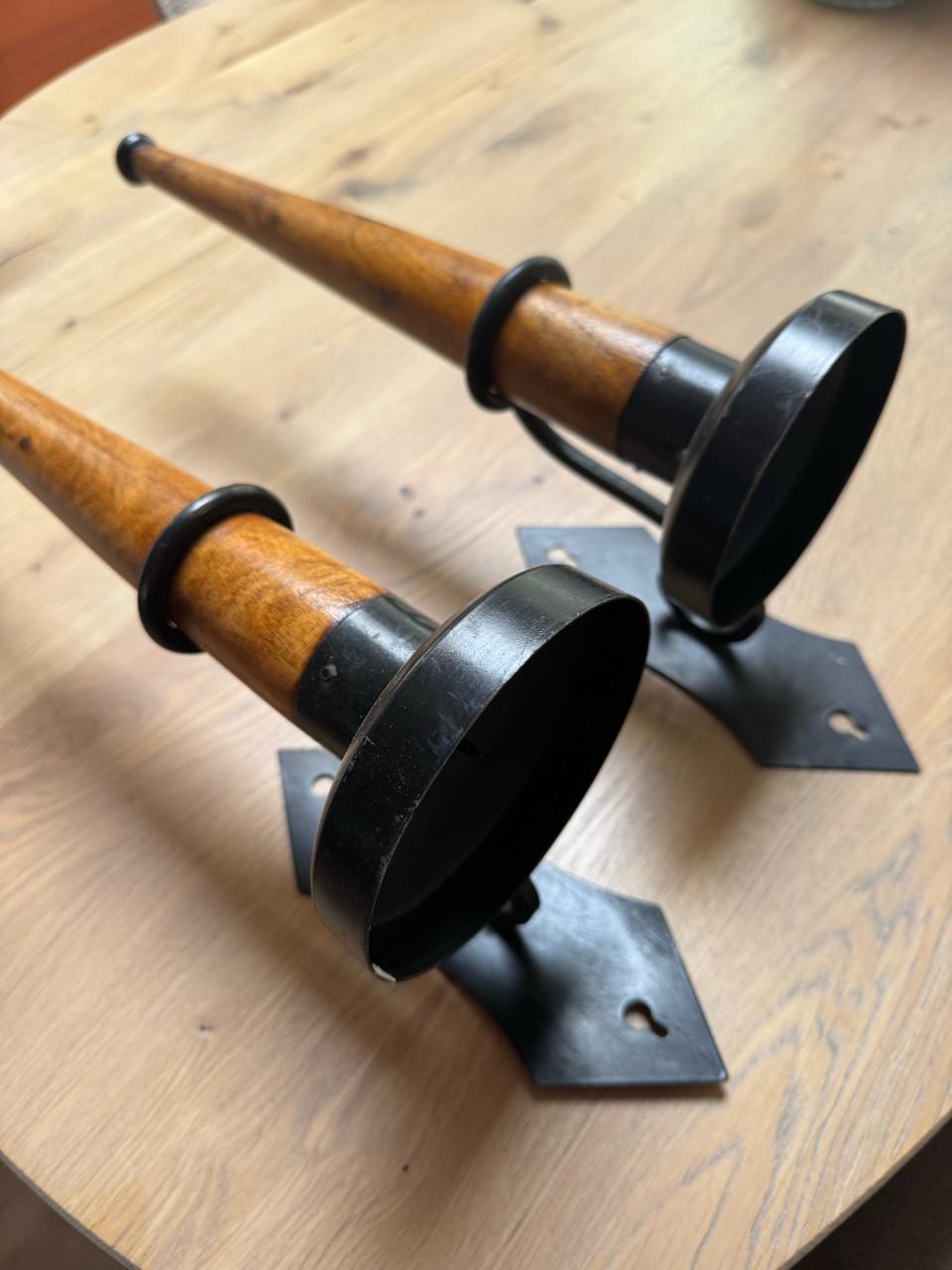 Vintage wandkandelaars