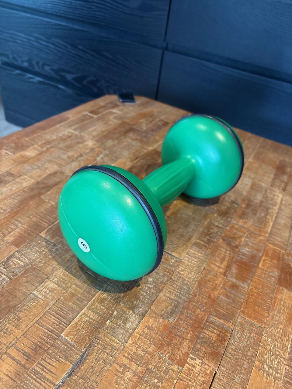 Dumbell van 6 kilo.
