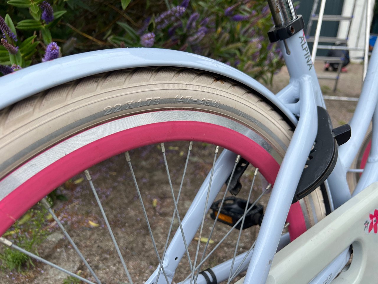 Meisjesfiets 22 inch