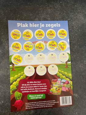 Lidl mini’s zegels
