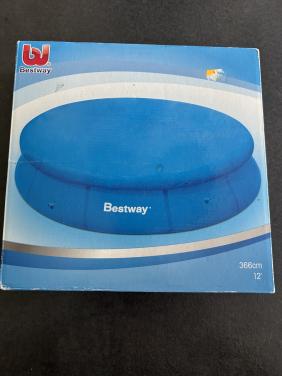 Bestway afdekzeil zwembad 366 cm, nieuw