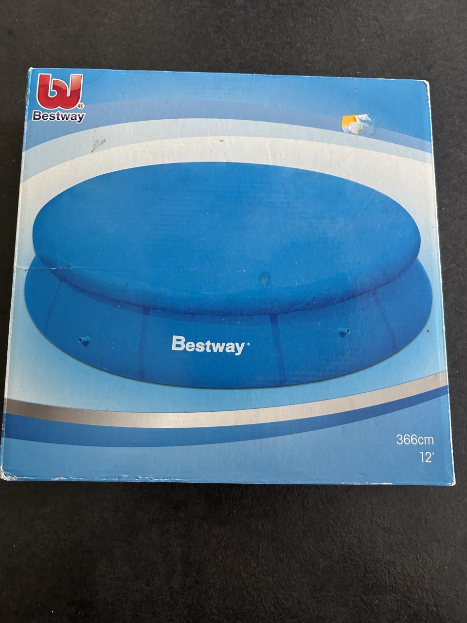 Bestway afdekzeil zwembad 366 cm, nieuw