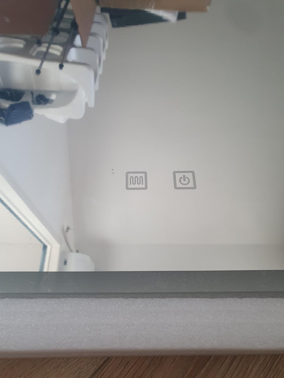 Bayt badkamerspiegel LED 52x75 cm | verlichting | nieuw