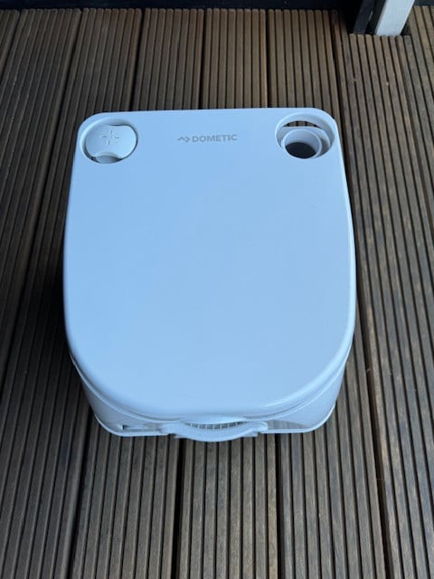 Chemisch toilet voor camping of boot