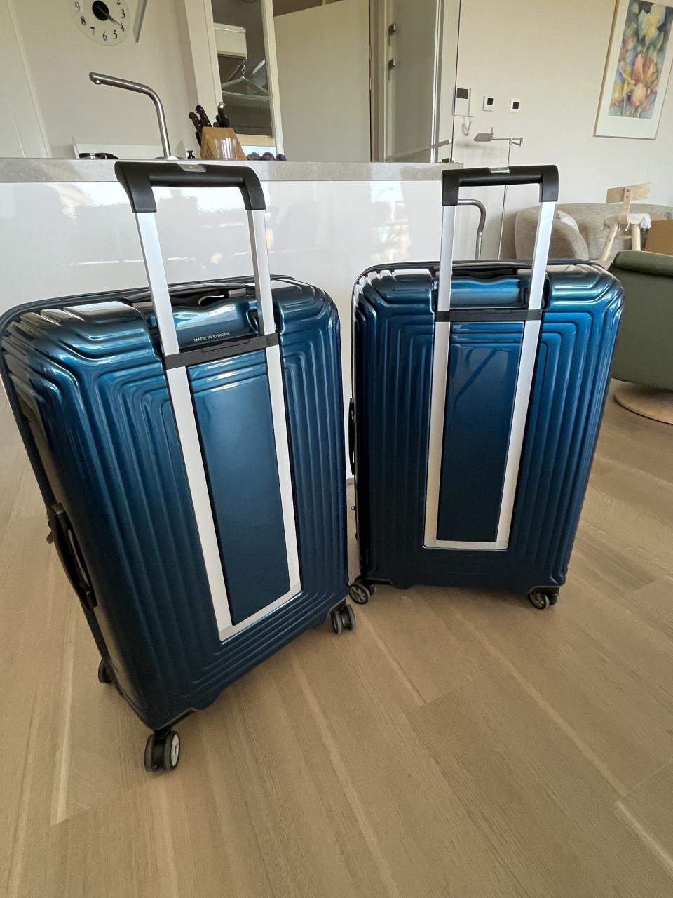 Twee Samsonite reiskoffers (69 cm) merk Neopulse (slechts 1 x gebruikt)