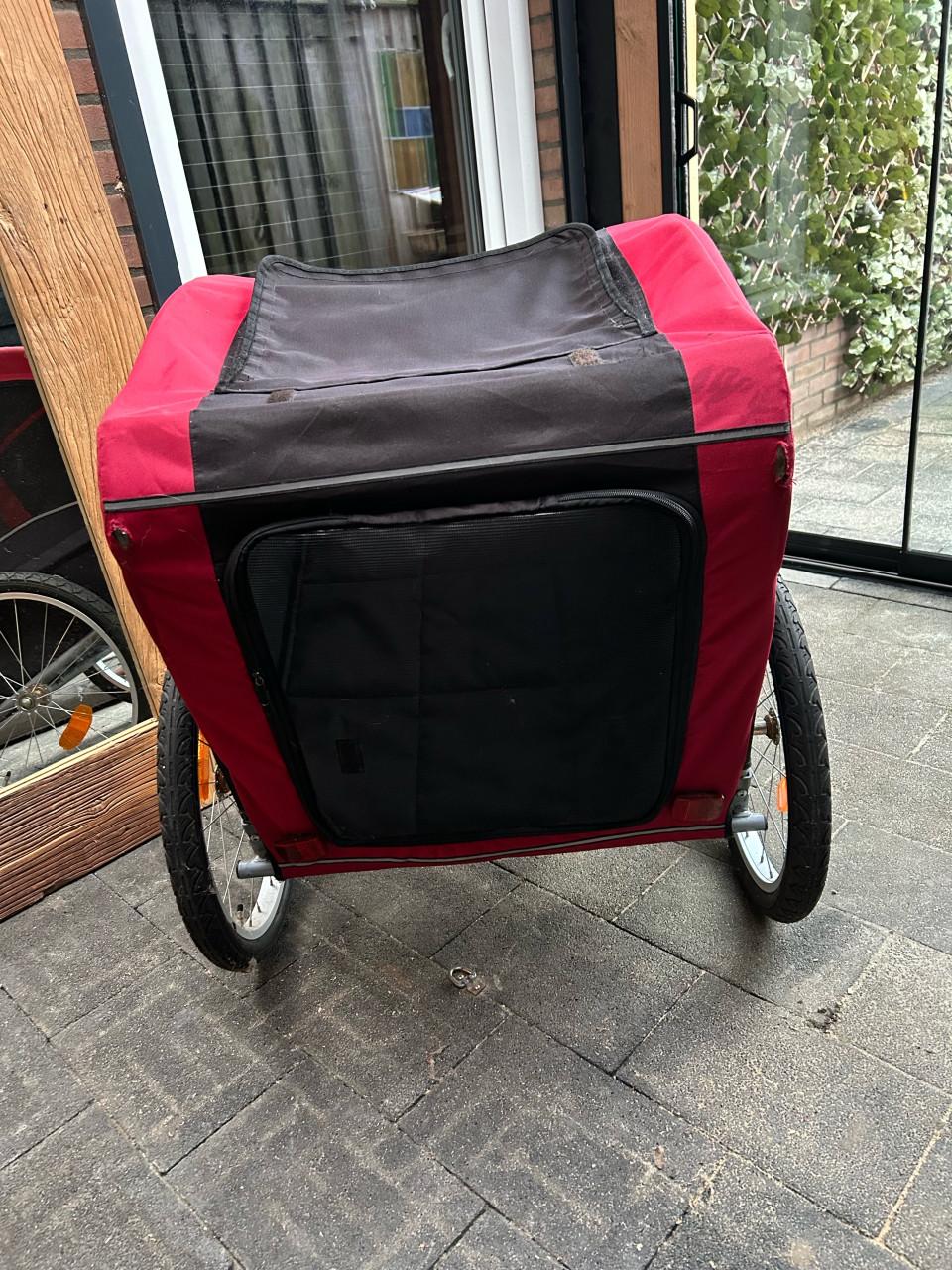 Honden fietskar TRIXIE maat L