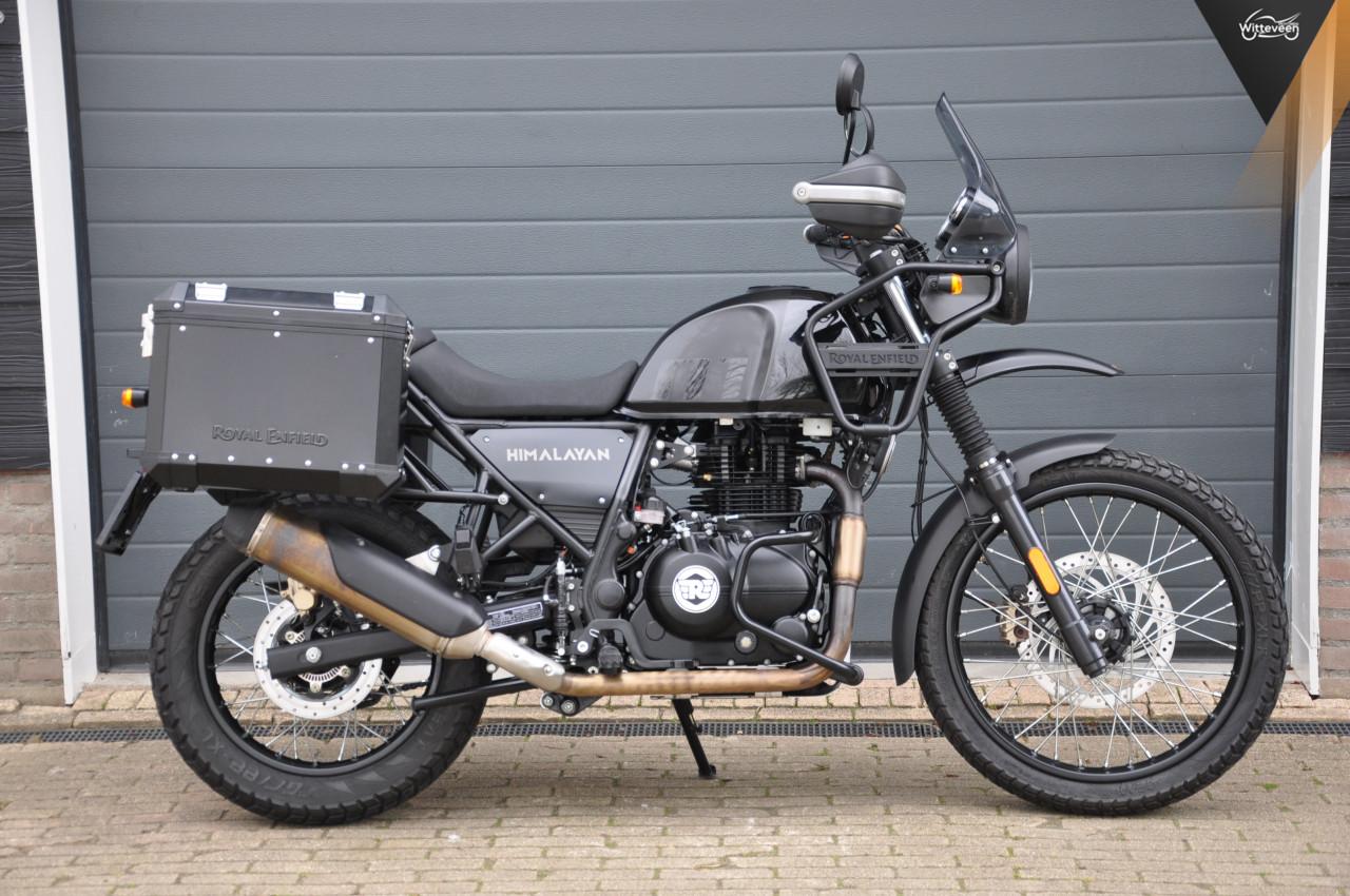 Royal Enfield Himalayan 410 Mooie en complete motor!