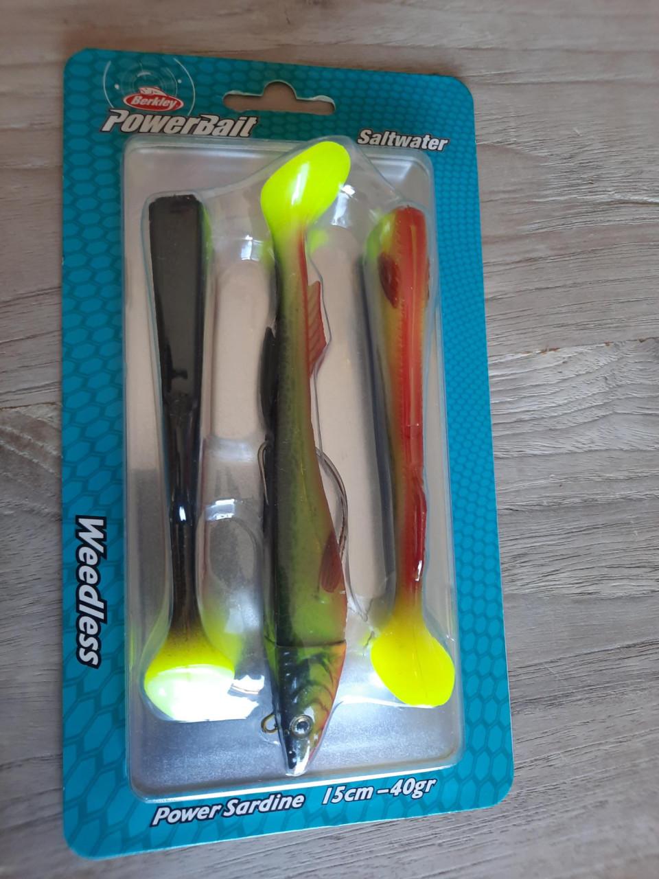 Berkley shads Zeebaars/snoekbaars