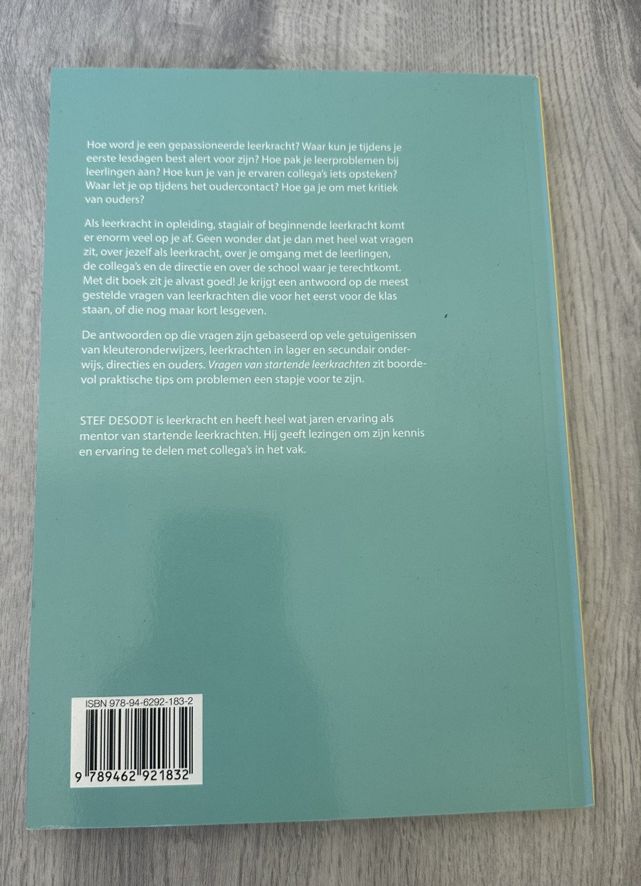 Boek Startende leerkrachten