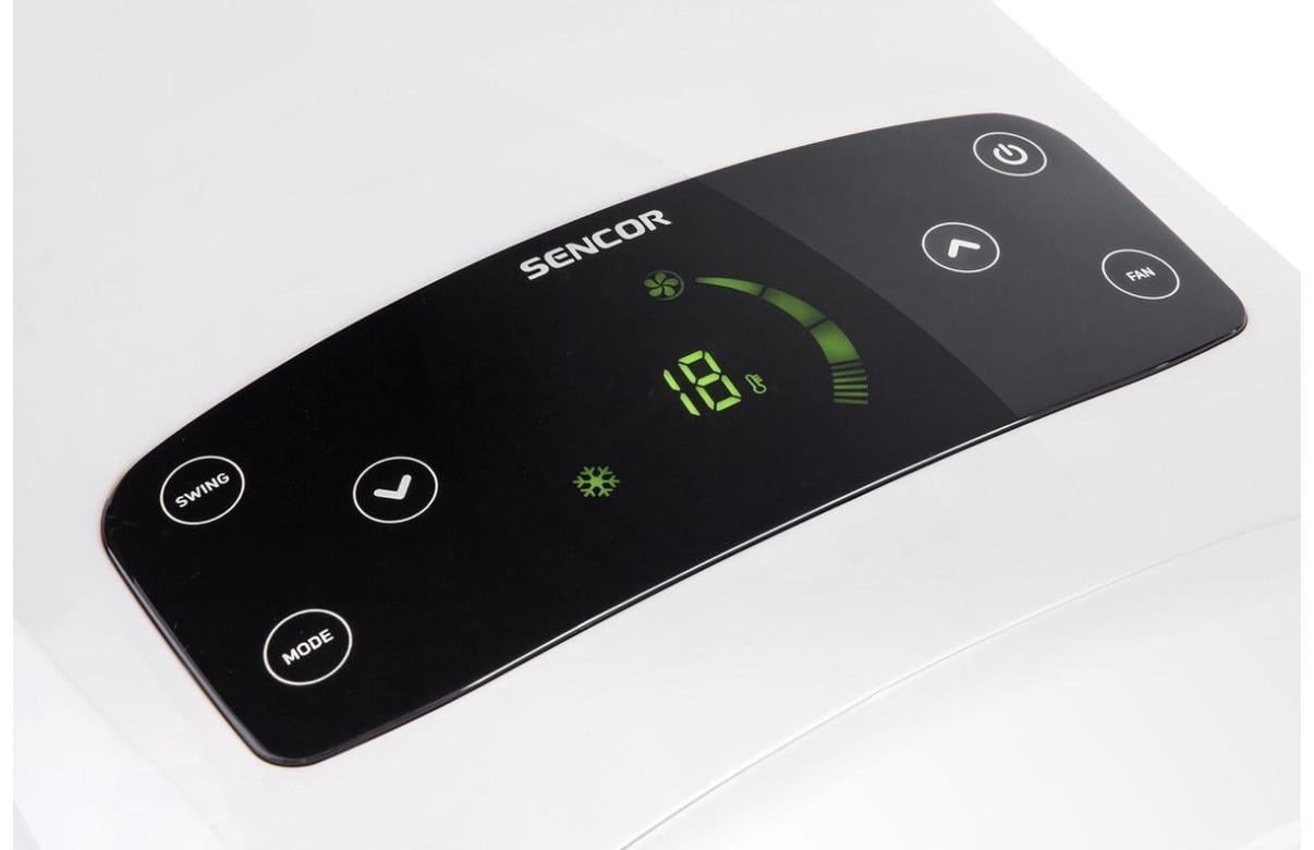 Nauwelijks gebruikte mobiele airco merk Sencor SAC MT7011C