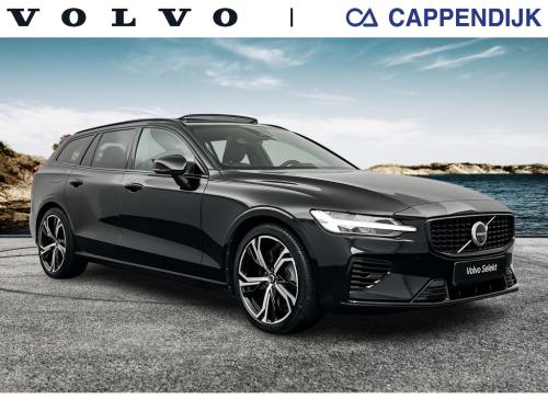 Volvo V60 t8 455pk recharge ultra dark| adap.cruise| pano| trekhaak| 360cam