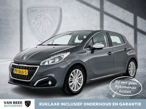 Peugeot 208 82 pk allure | trekhaak | rijklaar | navigatie | parkeersensore