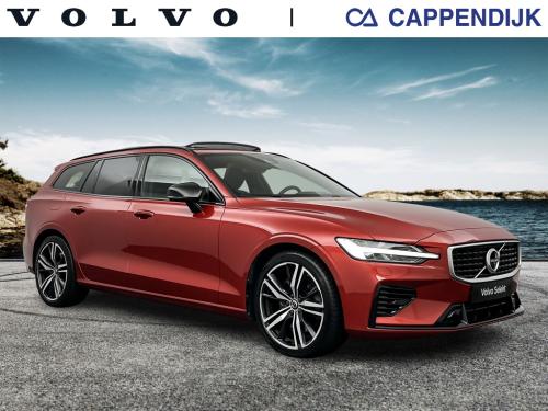Volvo V60 t8 390pk recharge r-design| pano| 360camera| hud| adap.cruise