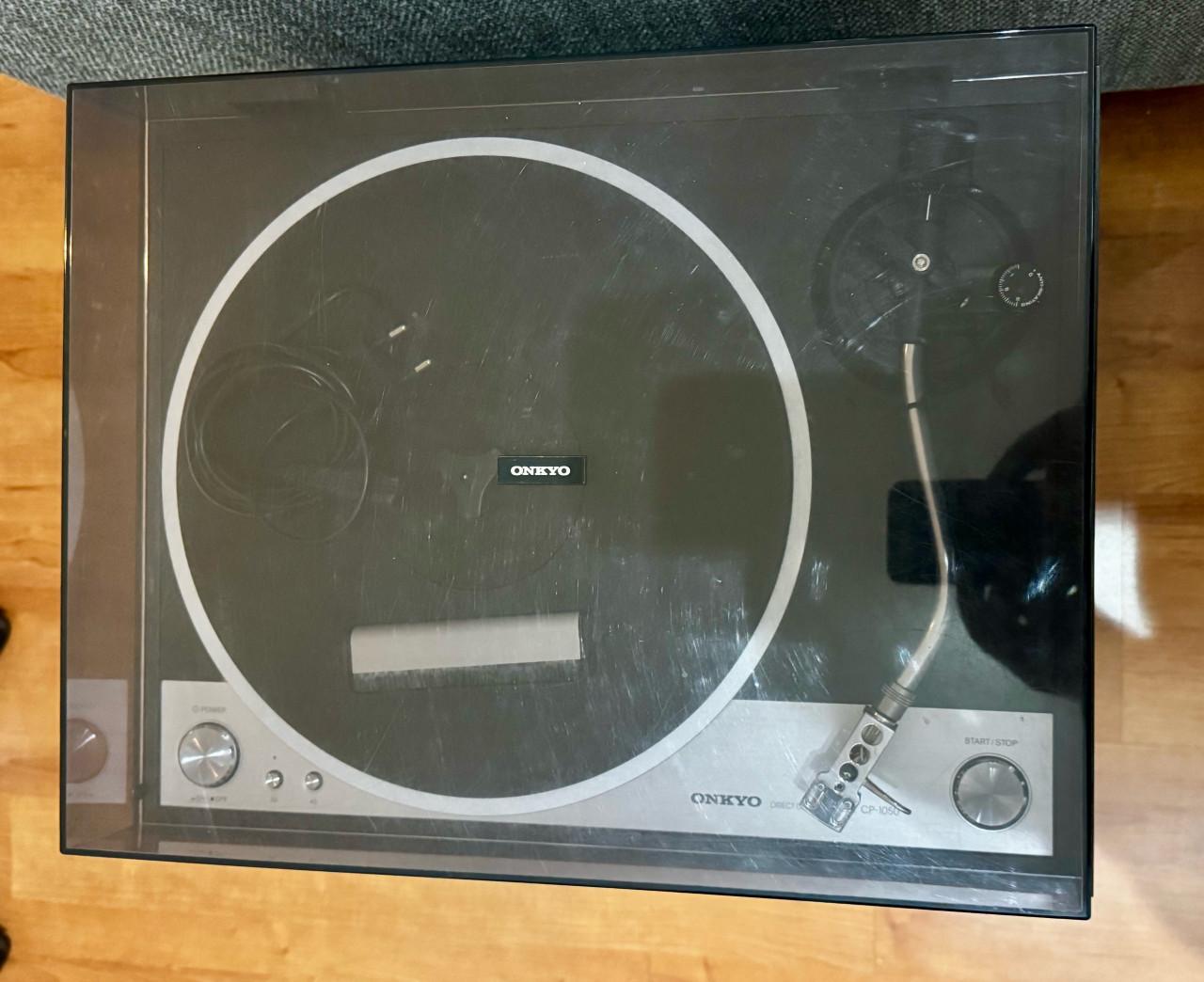 Onkyo platenspeler CP1050 met nieuwe naald (element)