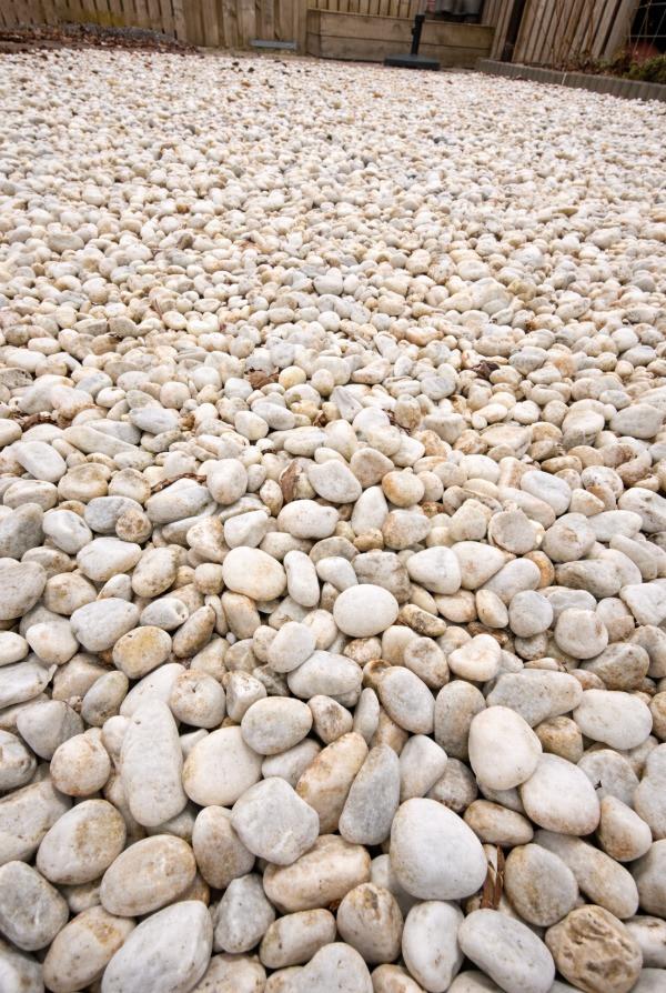 GRATIS: witte kiezelstenen