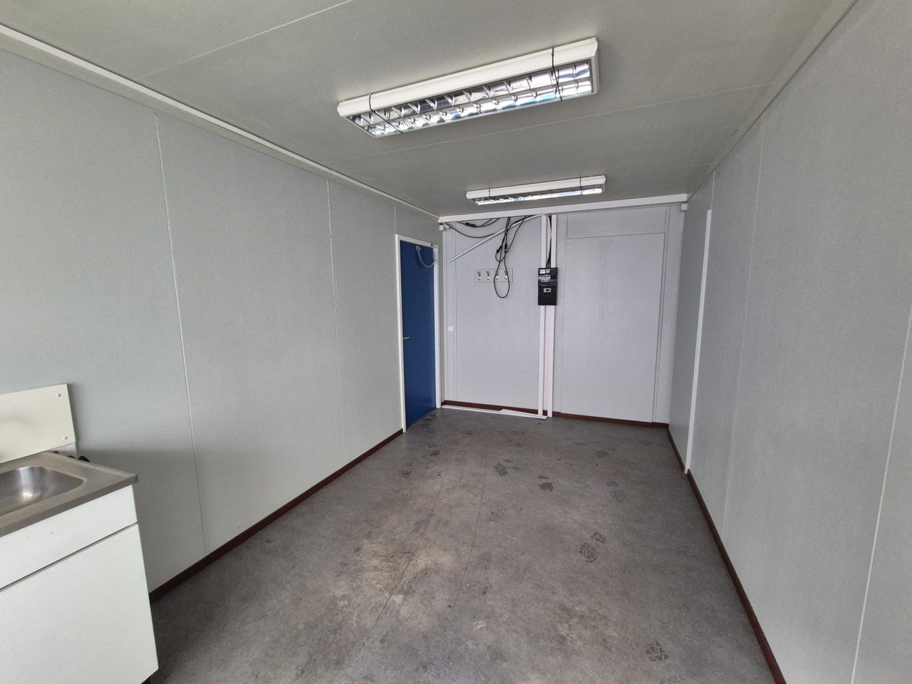 6x3m kantoorunit / woonunit / schaftkeet / bouwkeet