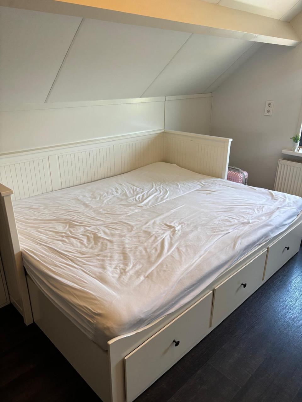 Bedbank ikea hemnes met 3 lades