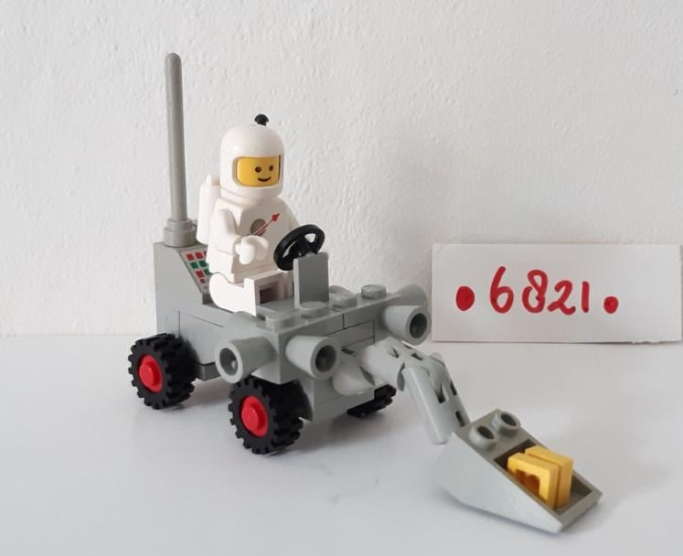 Lego Classic Space 6821: space shovel, ruimtevoertuig met astronaut