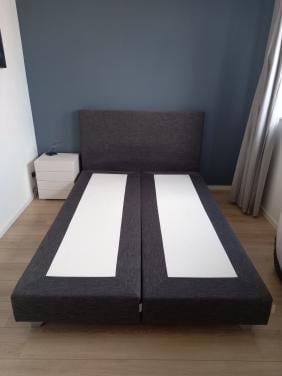 Boxspring Mio Diormo Basso Bonel antraciet