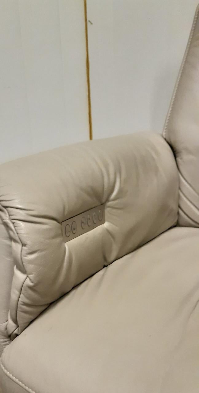 Leren sta-op-fauteuil