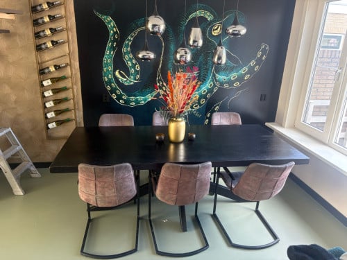 Mooie grote eettafel!