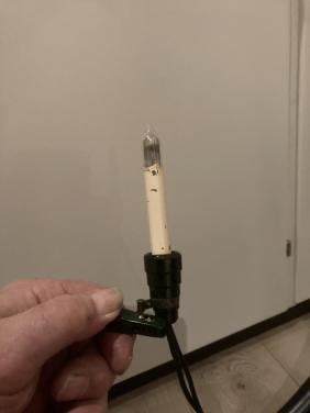 Antieke Kerstverlichting Philips 14 V