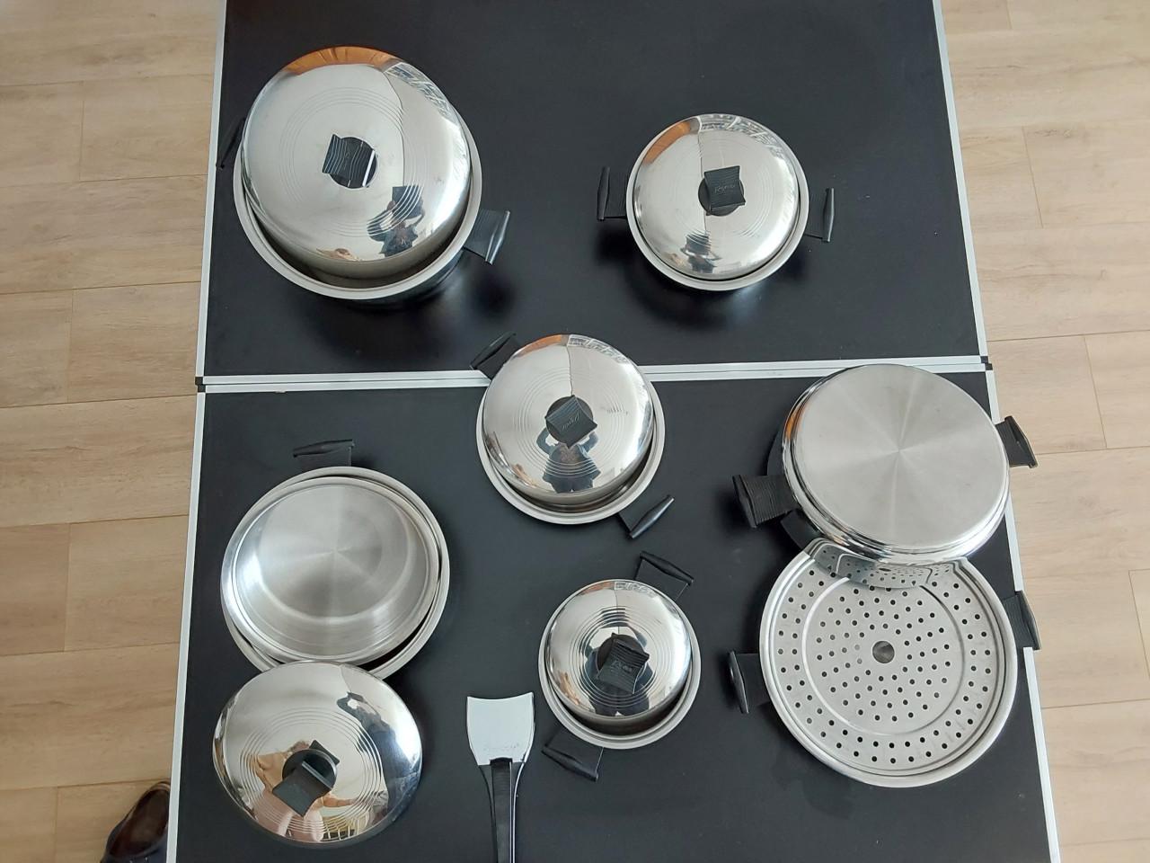 Pannenset  van Rena-ware