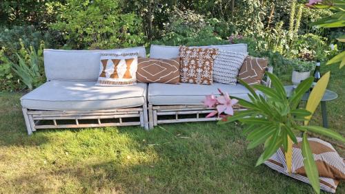 Loungeset | Tuinbank | Bamboe | Tarifa