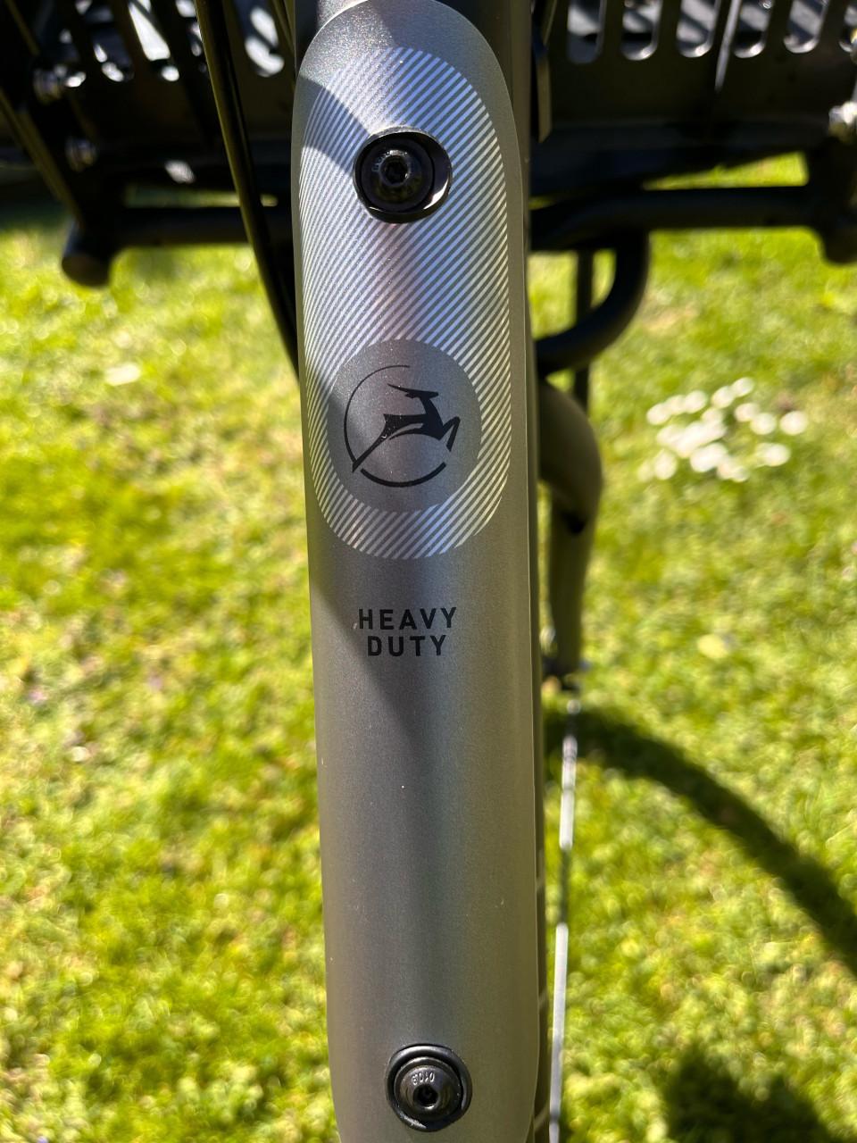 Gazelle Heavy Duty - dames - 54 cm - 7 versnellingen - mat zwart