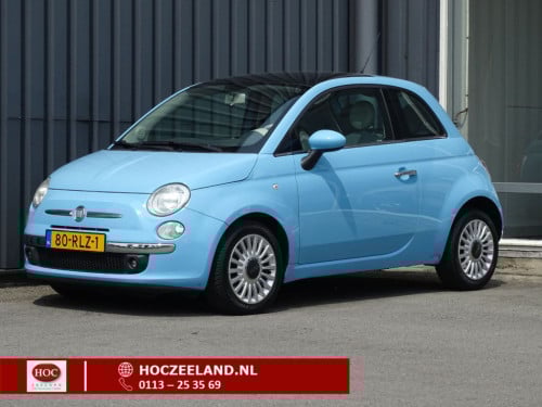 Fiat 500 0.9 twinair lounge pano | airco | 15"