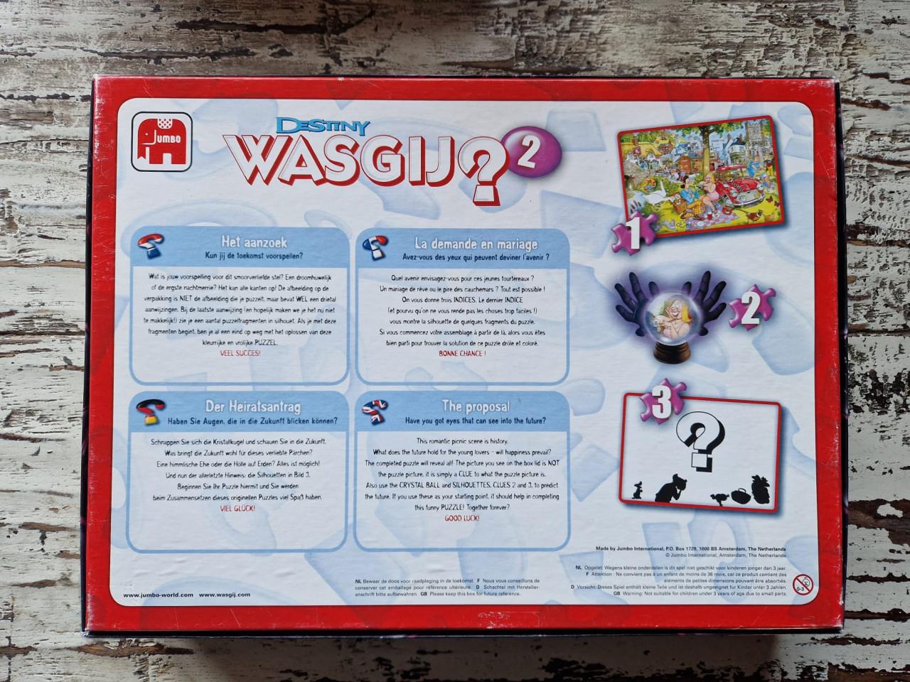 Wasgij destiny puzzel 1000 stukjes nr. 2 Compleet!