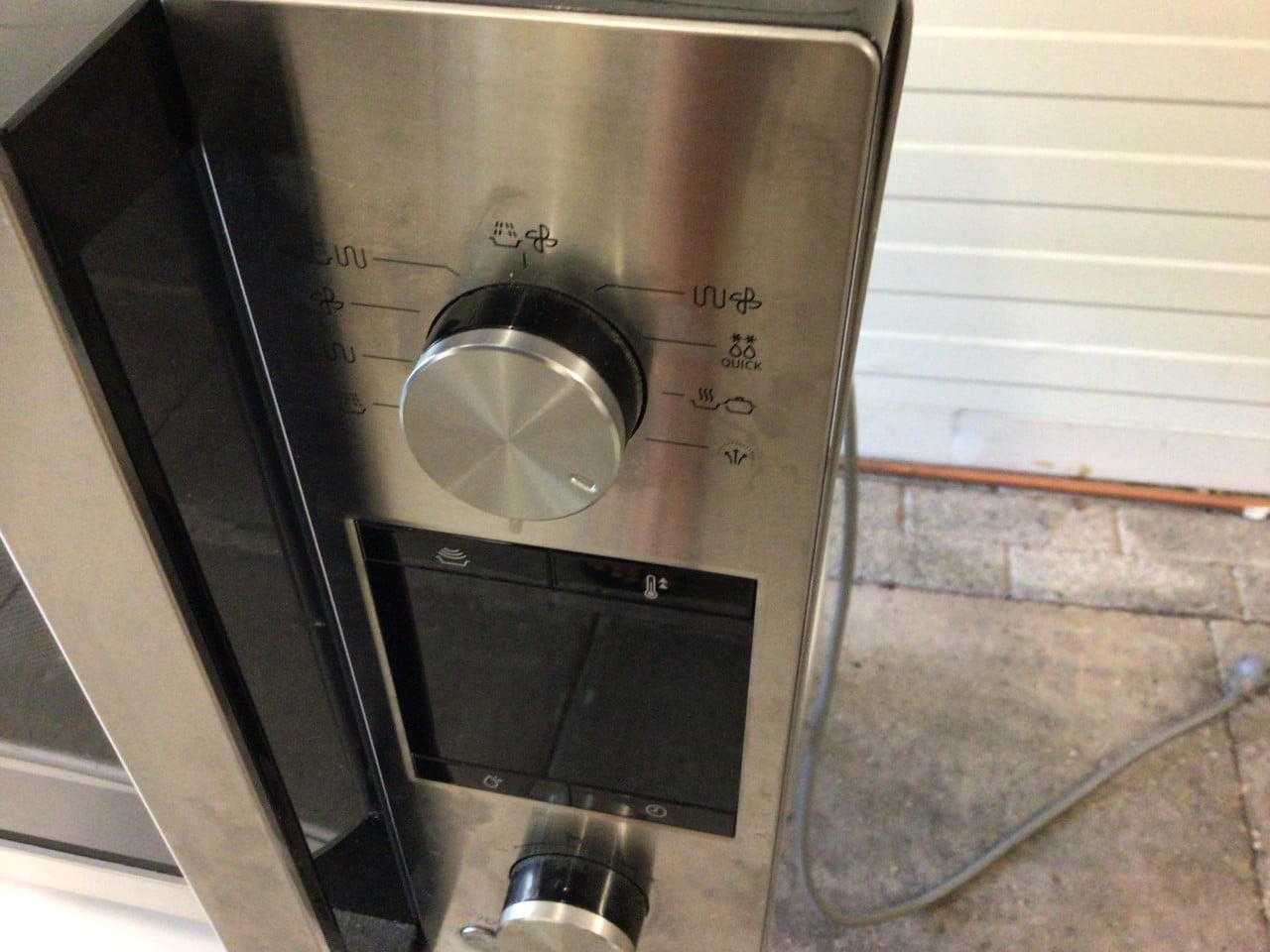 Zeer mooie combinatie oven gril magnetron stomen