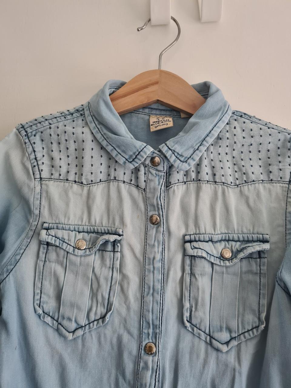 Indian blue jeans spijkerjurk  Maat 140