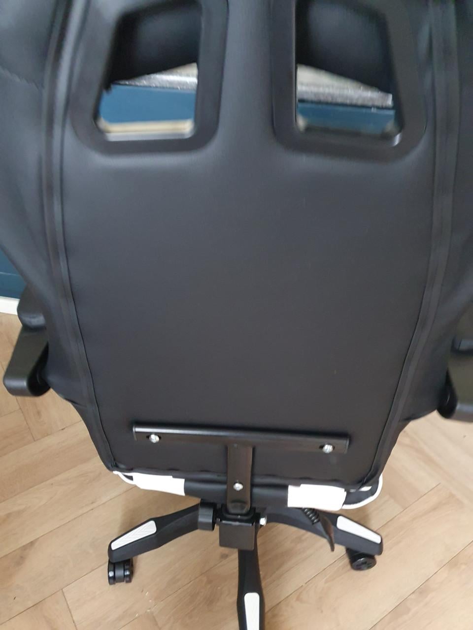 Bayt gamingstoel zwart wit bureaustoel gamer chair