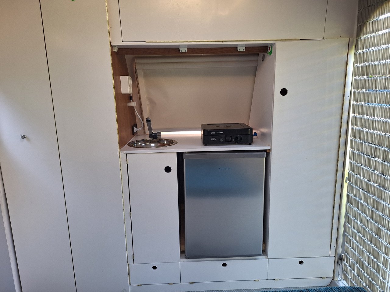 Kleine caravan te koop