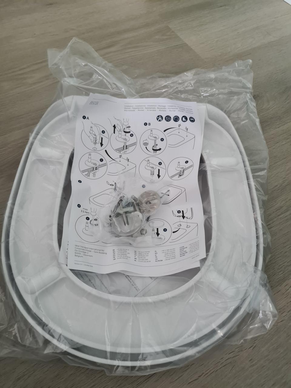 Soft close toiletbril Nieuw!