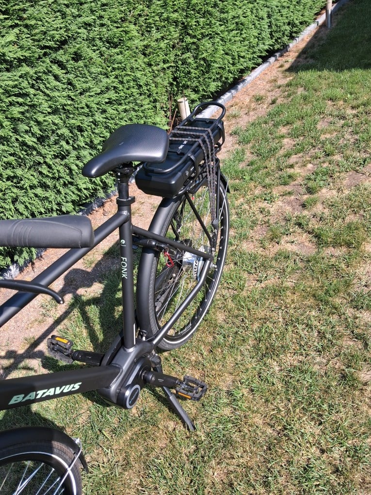BATAVUS FONK herenfiets zwart 57cm (2021) met nieuwe accu