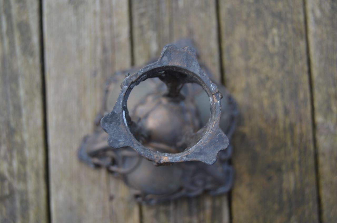 Art nouveau / Jugendstil lampevoet eind 19e eeuw.