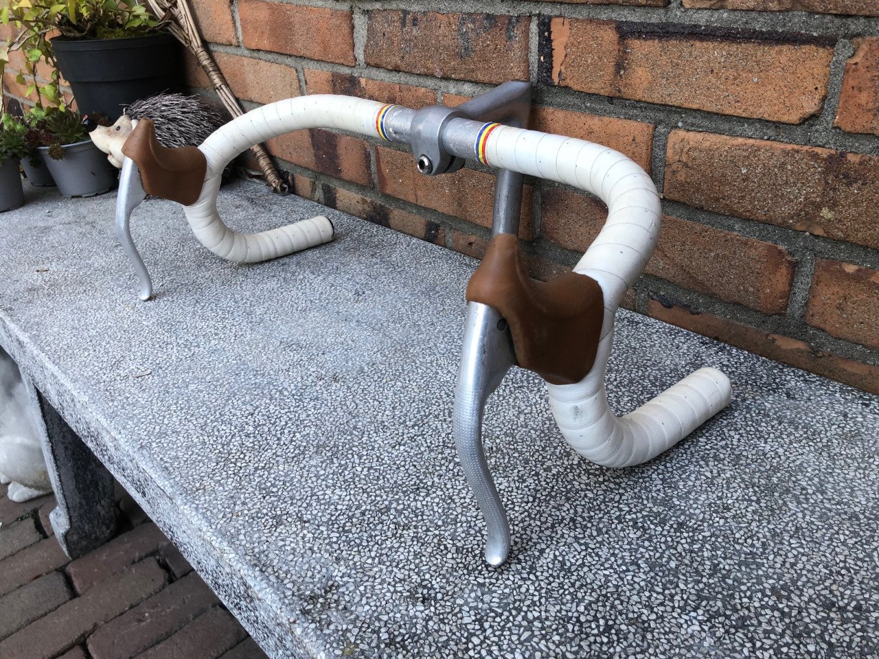 Racefiets stuur.