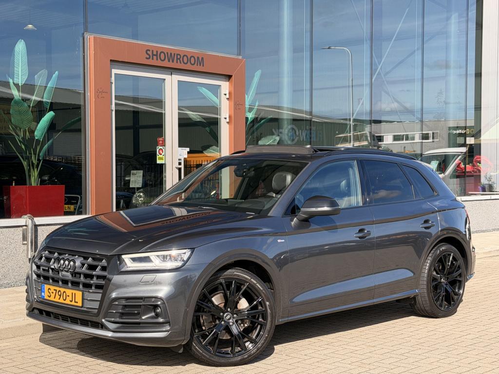 Audi Q5 2.0 tfsi quattro s-line | luchtvering | b&o | pano | leder | 360 | 