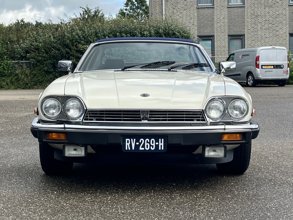 Jaguar Xj xjs-c 5.3 v12 targa met zeldzame hardtop