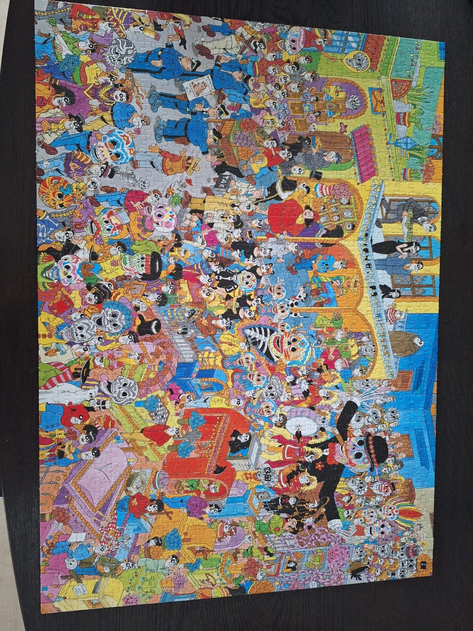 Jan van Haasteren puzzel Dia de los muertos 1000 stukjes