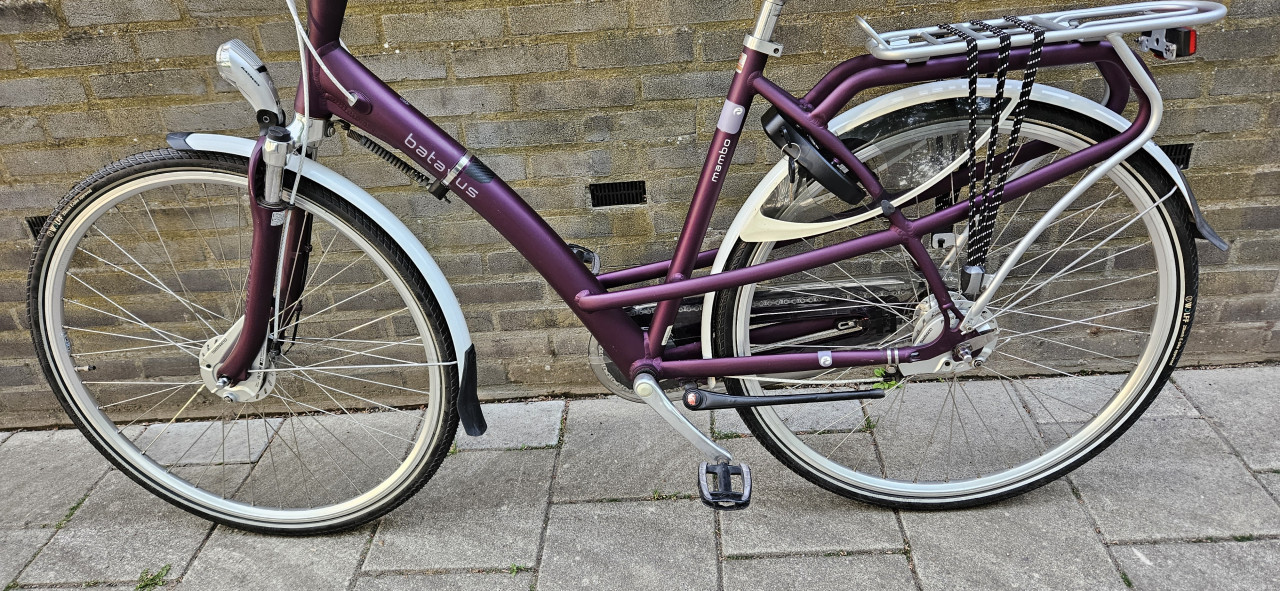 Batavus damesfiets unieke kleur