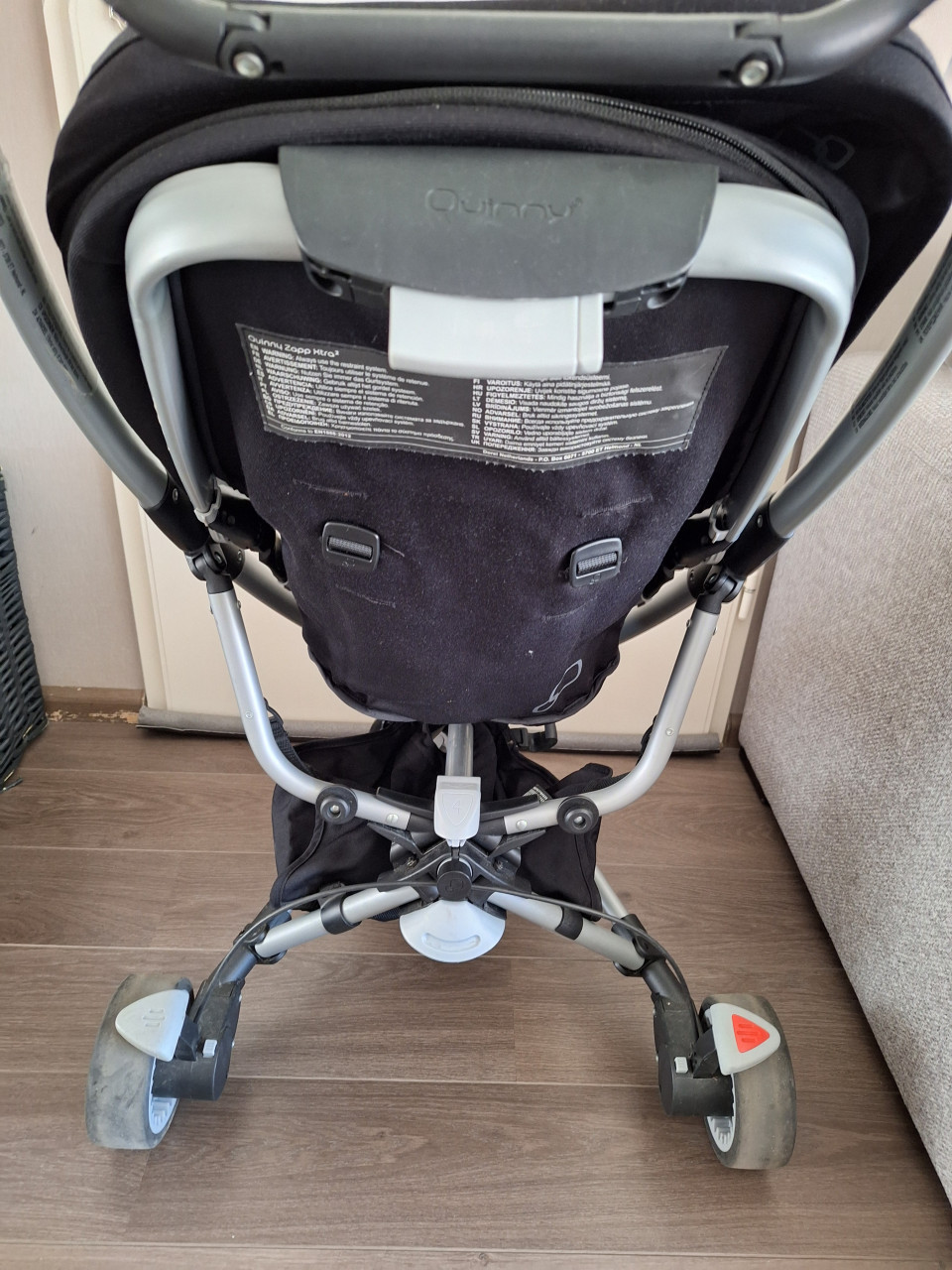 Quinny zapp extra 2.0 zwart