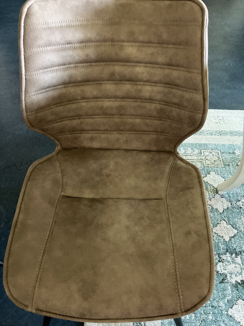 Grenen eettafel met 6 stoelen