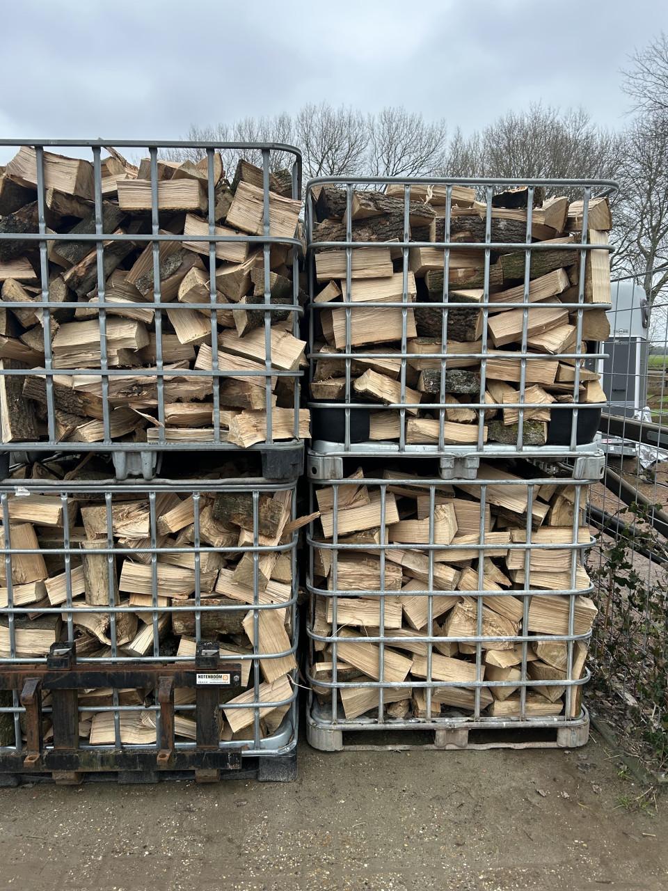 Mooi droog haardhout mix