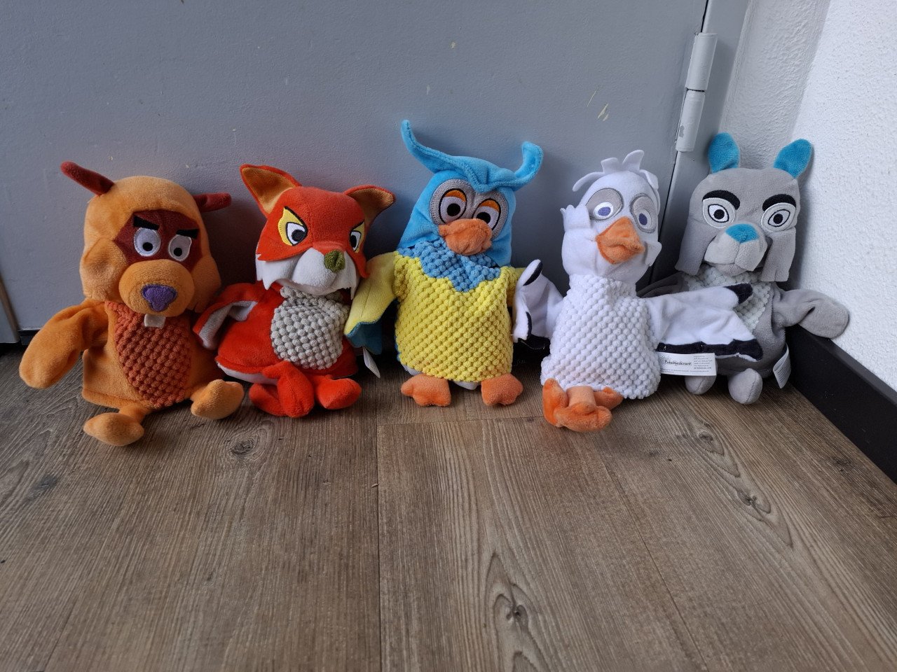 Vijf Handpoppen Fabeltjeskrant
