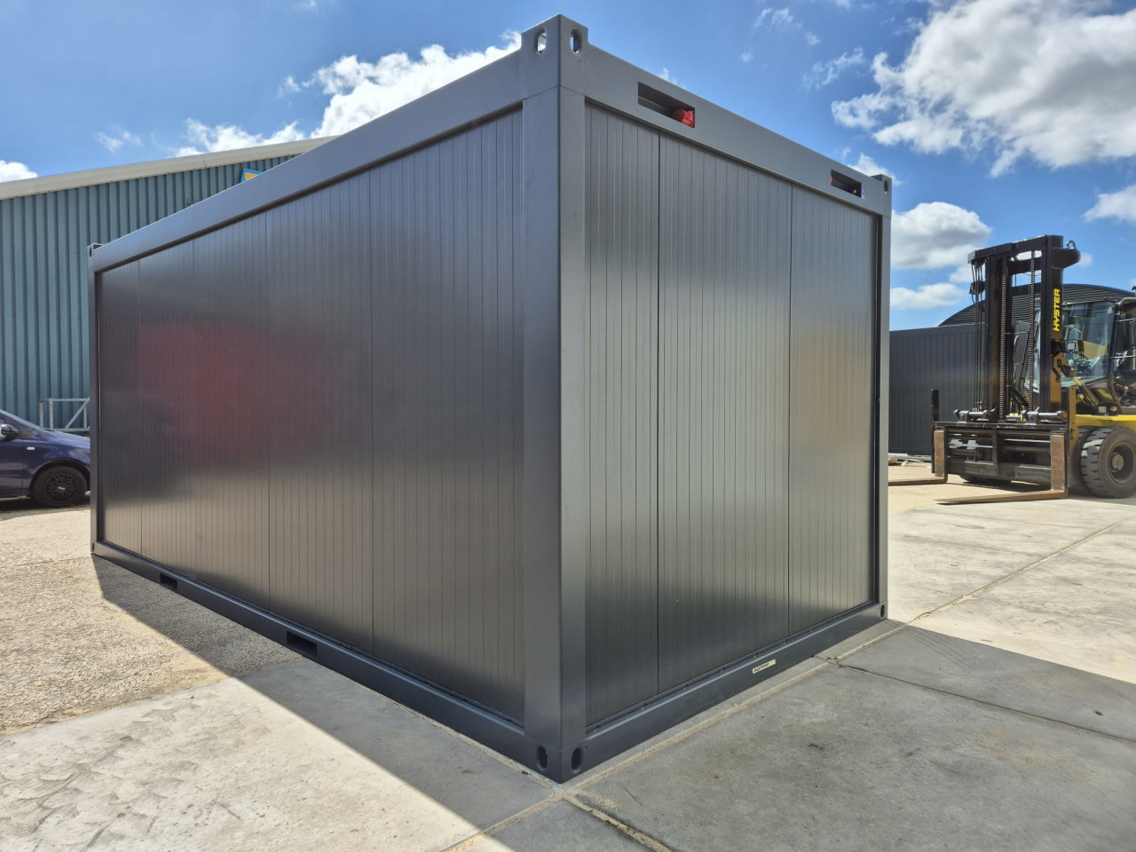 6x3m kantoorunit / woonunit / schaftkeet / bouwkeet nieuw!