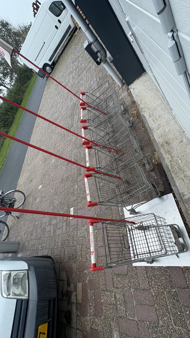 Kinderwagens supermarkt